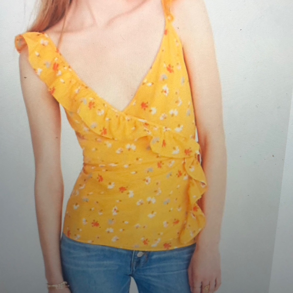 Madewell Silk Wrap Cami